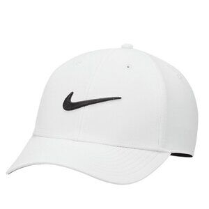 unisex NIKE:  Club Cap - white